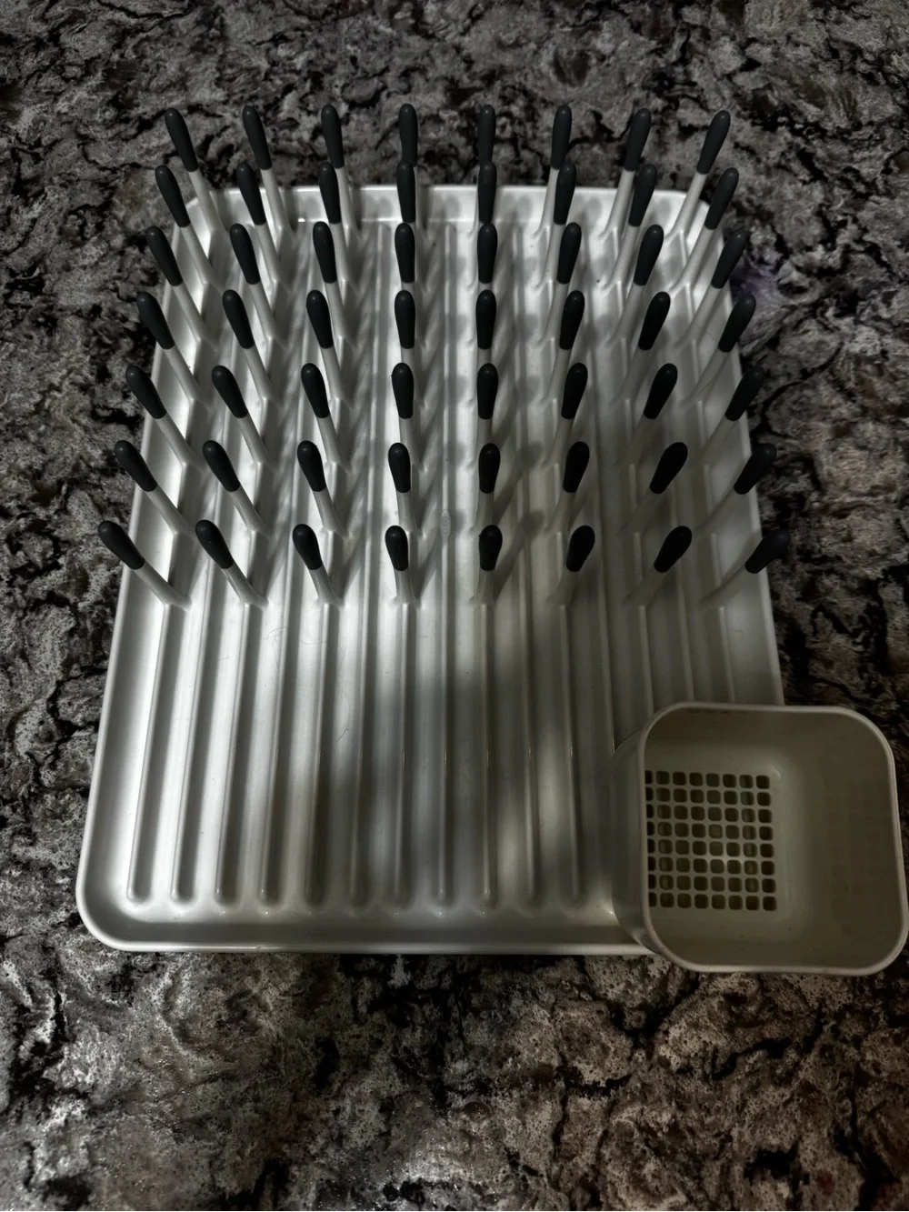OXO Tot Bottle Drying Rack Gray
